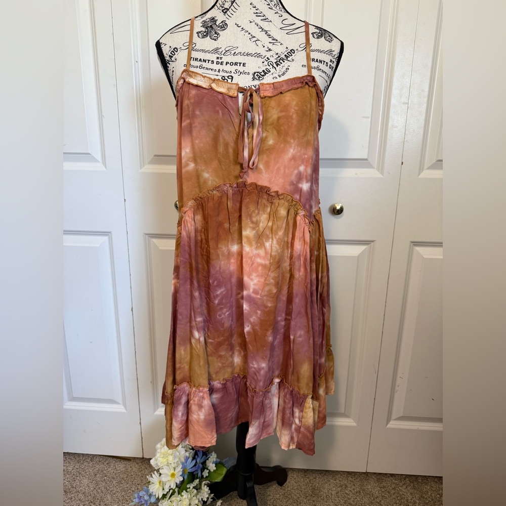 Tie-Dye Sleeveless Dress